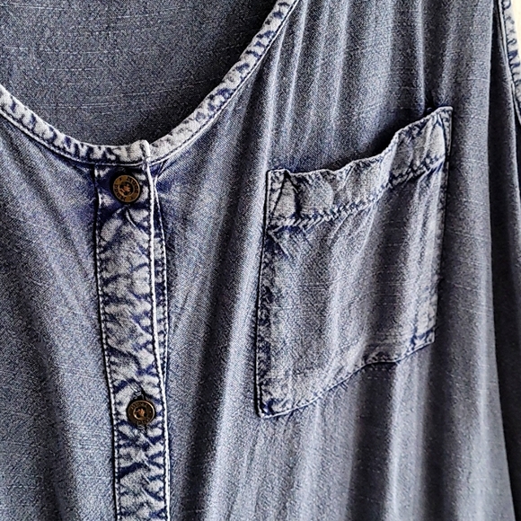 Macy's Blue Jean "look" Tank - Picture 8 of 14